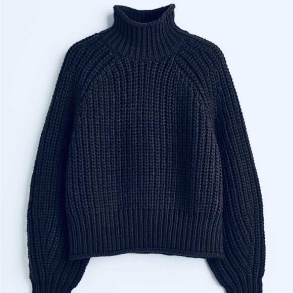 H&M Knit Turtleneck Sweater (Available in Black & Grey) - Picture 10 of 16
